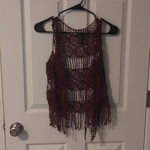 Rue21 Fringe Vest